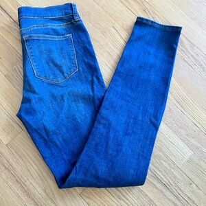 Ladies Size 27/30 J. Crew Dark Blue Stretch Jeans J. CREW GUC